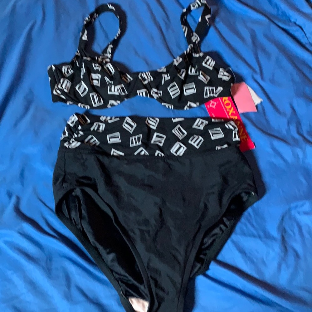 NWT High waisted Bathing suite